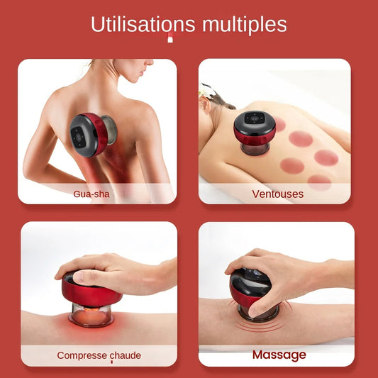 Portable Electric Heating Intelligent Cupping Massage