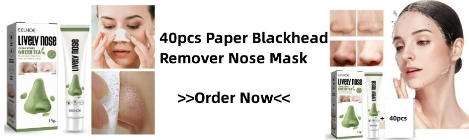 60pcs paper Blackhead Remover Nose Mask Pore Strip Black Mask Peeling Anti Acne Treatment Deep Cleansing Skin Care