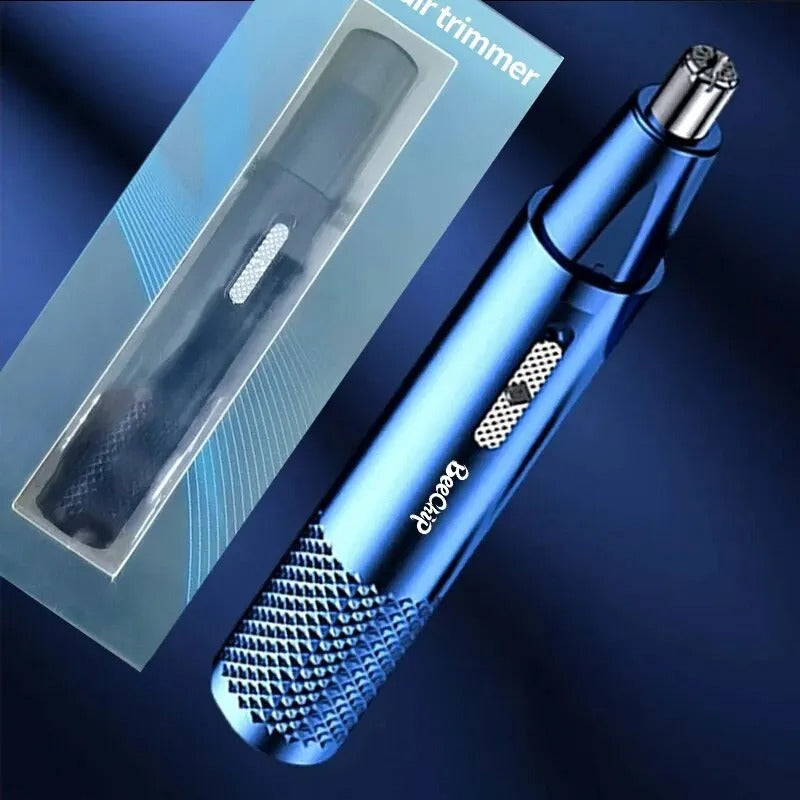 Black blue and white nose hair trimmer metal razor electric shaver hair removal products trimming nose hair unisex