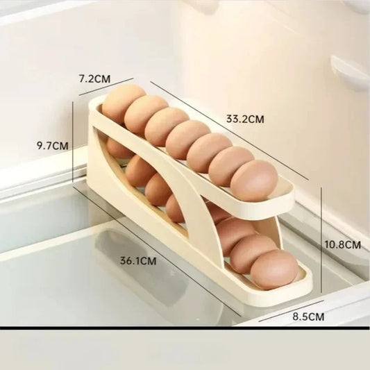 2/1 Stück Eier-Organizer-Halter für den Kühlschrank 