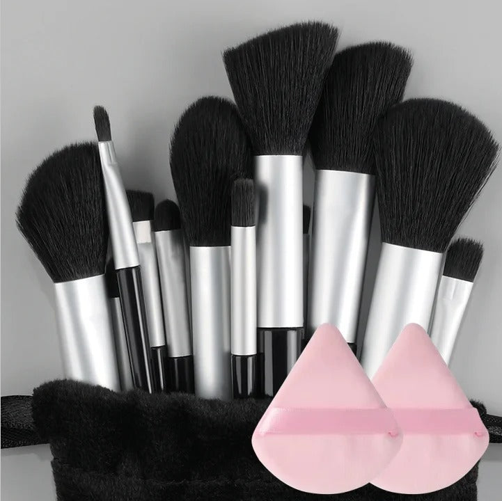 New 13pcs Makeup Brush Set Super Soft Detail Brush Blusher Brush Foundation Concealer Contour Eyeshadow Brush Women Beauty Tools